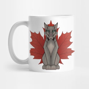 Maple Leaf Canadian Lynx Mug